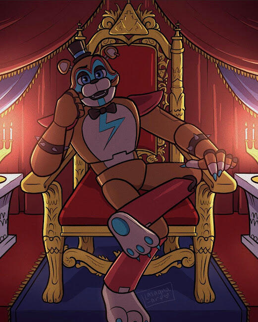 Glamrock Freddy Print